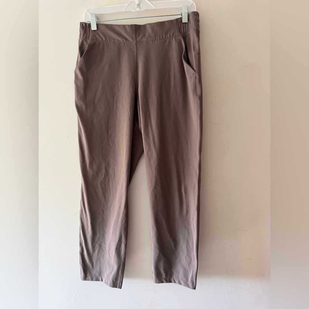 Calvin Klein Performance‎ Women's Beige Smocked-Waist Pull On Pants